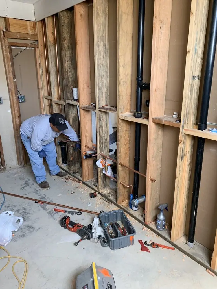 Commercial rough-in plumbing for Water Heater Replacement in Skidaway Island